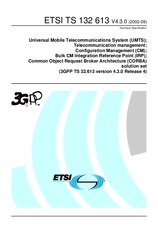 ETSI TS 132613-V4.3.0 (30.9.2002)