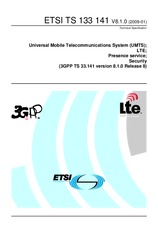 ETSI TS 133141-V8.1.0 (19.1.2009)