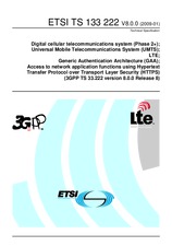 ETSI TS 133222-V8.0.0 (19.1.2009)