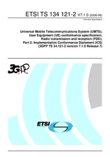 ETSI TS 134121-2-V7.1.0 (30.6.2006)