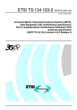 ETSI TS 134123-2-V4.0.0 (30.9.2001)