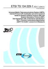 ETSI TS 134229-1-V6.4.1 (29.1.2008)