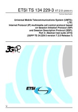 ETSI TS 134229-3-V7.2.0 (29.1.2009)