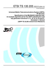 ETSI TS 135205-V6.0.0 (31.12.2004)