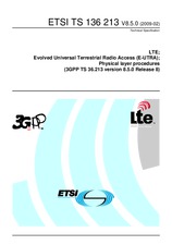 ETSI TS 136213-V8.5.0 (3.2.2009)