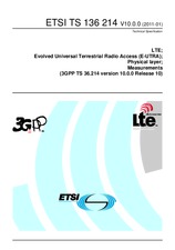 ETSI TS 136214-V10.0.0 (14.1.2011)