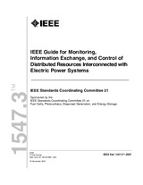 IEEE 1547.3-2007 (16.11.2007)