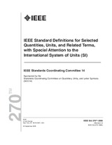 IEEE 270-2006 (29.9.2006)
