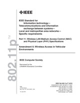 IEEE 802.11p-2010 (15.7.2010)
