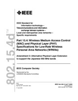 IEEE 802.15.4d-2009 (17.4.2009)