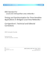IEEE 802.1AS-2011/Cor 1-2013 (10.9.2013)