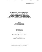 IEEE C37.011-1979 (30.6.1980)