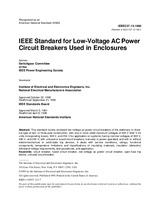 IEEE C37.13-1990 (21.5.1991)