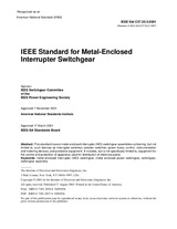 IEEE C37.20.3-2001 (17.8.2001)