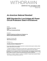 IEEE C37.29-1981 (17.12.1981)