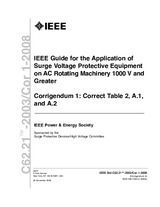 IEEE C62.21-2003/Cor 1-2008 (26.11.2008)