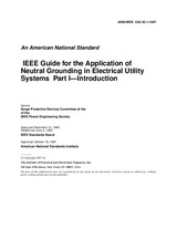 IEEE C62.92.1-1987 (31.12.1987)