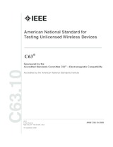 IEEE/ANSI C63.10-2009 (10.9.2009)