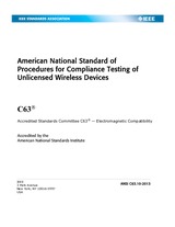 IEEE/ANSI C63.10-2013 (13.9.2013)