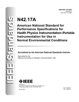 IEEE/ANSI N42.17A-2003 (29.4.2004)