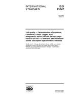 ISO 11047:1998 (7.5.1998)