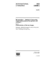 ISO 11698-1:2000 (17.8.2000)