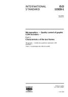 ISO 11928-1:2000 (6.4.2000)