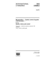 ISO 11928-2:2000 (17.2.2000)