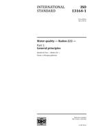 ISO 13164-1:2013 (27.8.2013)