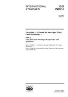 ISO 15022-1:1999 (11.3.1999)
