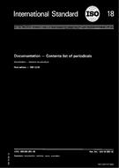 ISO 18:1981 (1.12.1981)