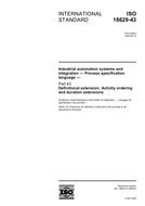 ISO 18629-43:2006 (18.8.2006)