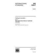 ISO 1920-7:2004 (16.7.2004)