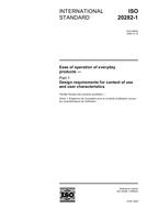 ISO 20282-1:2006 (20.10.2006)