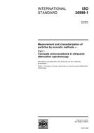 ISO 20998-1:2006 (26.7.2006)