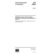ISO 22665:2012 (6.12.2012)