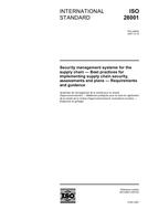 ISO 28001:2007 (23.10.2007)