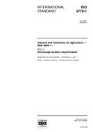 ISO 3776-1:2006 (12.9.2006)