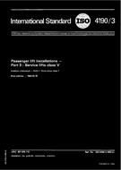 ISO 4190-3:1982 (1.3.1982)