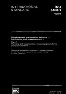 ISO 4463-1:1989 (2.11.1989)