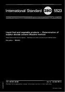 ISO 5523:1981 (1.8.1981)