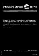 ISO 5837-1:1985 (13.6.1985)