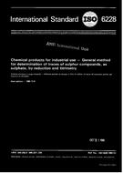 ISO 6228:1980 (1.11.1980)