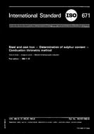 ISO 671:1982 (1.11.1982)