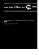 ISO 7275:1985 (19.12.1985)