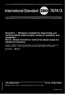 ISO 7574-3:1985 (19.12.1985)