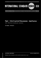 ISO 838:1974 (1.5.1974)