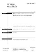 UNE-EN 10025-1:2006 (8.2.2006)