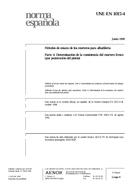 UNE-EN 1015-4:1999 (30.6.1999)