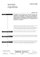 UNE-EN 1020:2010 (15.9.2010)